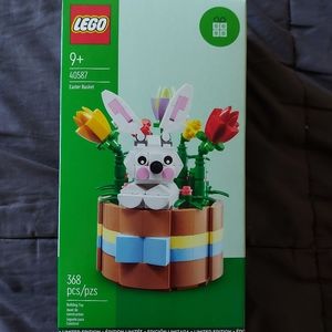 Easter 🐣 basket with bunny lego set.